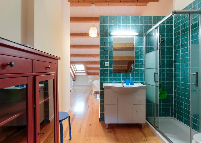 Casa Azul Do Cais Апартаменты Сан-Мартинью-ду-Порту